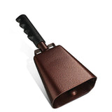 Steel Cowbell with Handle Cheering Bell Musical Instruments for Sports Events Games Coffee