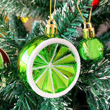 Christmas Ball Ornaments Christmas Tree Decoration Ball Box Gift Glittering Funny Party Decor Style 2