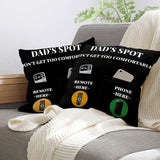 2Pcs Set 2-Pocket Throw Pillow Covers 44 x 44cm Pillowcase for Sofa Couch Home Decoration Style 5