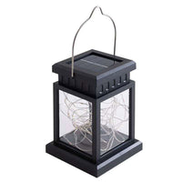 4Pcs Solar Hanging Lantern Light Water-Resistant Outdoor Garden Ornament Lights Style 2