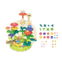 51Pcs Kids Flower Garden Building Toys DIY Block Gardening Pretend Gift Kid Toy Playset