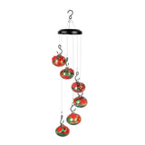 Charming Wind Chimes Hummingbird Feeder for Outdoors Garden Hanging Decor Style 2