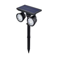 Solar Motion Sensor Spot Light Outdoor Solar LED Wall Light for Yard Garden Walkway White