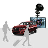 1080P Touch Screen Car Dash Camera Video DVR Recorder Front and Rear Night Vision Car Driving Recorder Cam