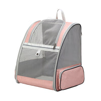 Travel Pet Cat Carrier Backpack Portable Breathable Outdoor Pink