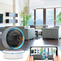 1080P Home Security Camera Color Night Vision Camera with 32GB Card Monitoring Camera