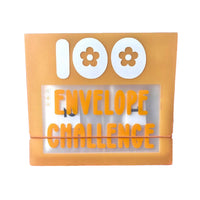 100 Envelope Challenge Binder Budget Binder Money Saving Challenge Book Yellow