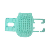 Silicone Pet Tickling Artifact CatsTickling Comb Cat Corner Brush Pet Itch Tool Green