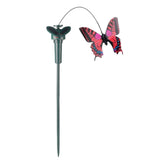 2Pcs Solar/Battery Powered Butterfly Garden Yard Ornament Decor