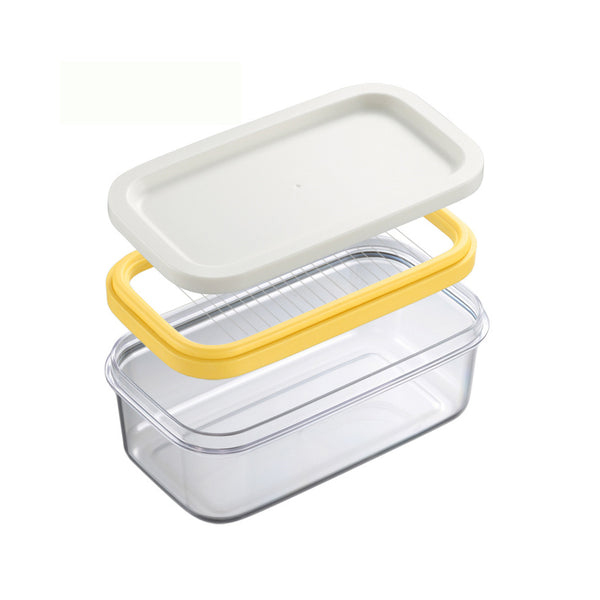 For Fridge Butter Cheese Container with Lid and Slicer Cutter