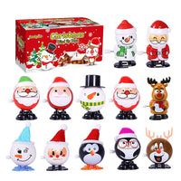 12Pcs Wind Up Decoration Set for Christmas Decoration Style 3