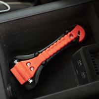 2Pcs Car Safety Hammer Emergency Escape Tool with Seat Belt Cutter