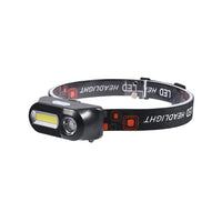 USB Rechargeable Headlamp Head Torch for Hiking Night Fishing Cycling