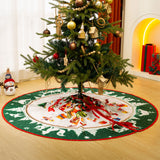 Christmas Tree Skirt Xmas Tree Decoration Christmas Tree Mat Style 2