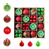 Christmas Ball Ornaments Christmas Tree Decoration Ball Box Gift Glittering Funny Party Decor Style 2