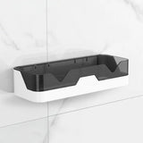 Wall Mount Kitchen Shower Caddy Bathroom Storage Shelf Holder Rack Organiser