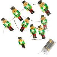 2M Nutcracker String Light Christmas Hanging Ornaments Xmas Decorations Style 1