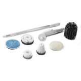 6-in-1 Electric Spin Scrubber Cordless Cleaning Brush Set for Bathroom Tub Tile Floor