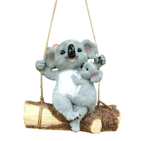 Resin Koala Figurine Statue Animal Sculpture Home Garden Decoration Style 3