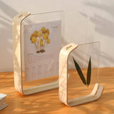 Clear Acrylic Wooden Photo Frame Herbarium Display Frame Calendar DIY Frame Aesthetic Decor