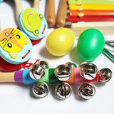 14 Pieces Set Kids Musical Instrument Toy Wooden Percussion Musical Toys Gifts