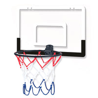 Mini Over The Door Basketball Hoop for Kids Basketball Hoop with Inflate Basketball Indoor Sports Toys