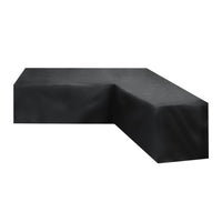 Water Resistant L-Shape Outdoor Furniture Cover Patio Corner Sofa Cover