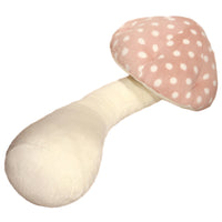 Mushroom Plush Pillow Stuffed Long Body Pillow Sofa Home Decoration Pink