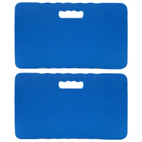 2Pcs Portable EVA Garden Kneeling Pad Protective Knee Cushion with Handle for Work Bath Yoga Blue