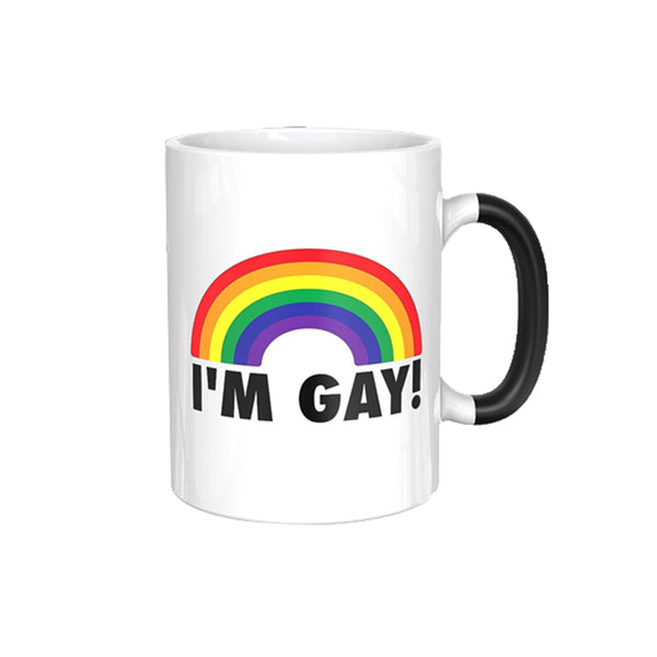 Heat Colour Changing Rainbow Novelty Coffee Mug Ceramic Coffee Mug Style 3