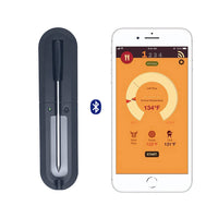 Smart Bluetooth Wireless Food Meat Steak Thermometer Dual Sensors Probe for BBQ Oven Grills