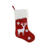 Christmas Stocking With Lights Pendant Sock for Home Party Decor Style 3