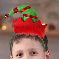 5Pcs Set Christmas Headband Head Hoop Party Props Hair Accessories Xmas Holiday Party Supplies