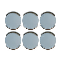 6Pcs Mug Organizers Cup Stackers Holders Grey