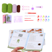 Crochet Kit for Beginners Hanging Potted Plants Crochet Starter Kit Style 3