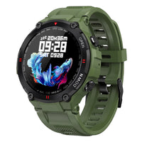 Bluetooth Smart Watch Sports Fitness Tracker Heart Rate Monitoring Watch Green