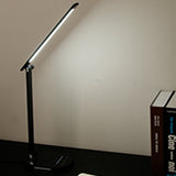 Adjustable LED Desk Lamp with USB Charging Ports Touch Control Reading Lamp Table LED Lamp for Home Office