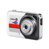 Mini Digital Camera 130W Pixels Sports Camera with 32G Memory Card Grey