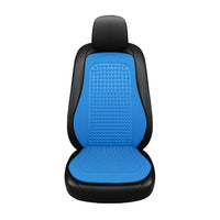 Summer Cooling Car Seat Cushion Breathable Car Seat Mat Universal Seat Protector Blue