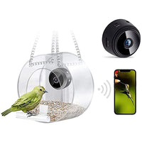 WiFi Smart Bird Feeder 1080P HD Camera Bird Feeder with Night Vision