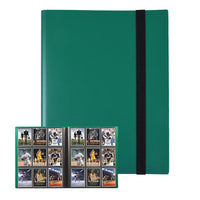 9-Pocket Card Binder Album Collection Binder Card Folder-360 Pockets Green