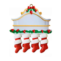 Christmas Family Xmas Tree Christmas Stocking Ornaments DIY Christmas Stockings Decoration Style 3