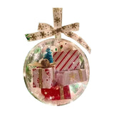 Mini Packages Clear Ball Ornaments Christmas Tree Decoration Home Decor Style 3