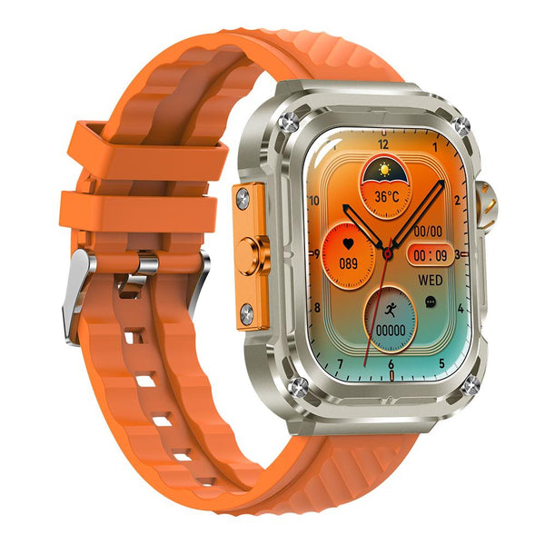 Smart Watch Outdoor Sport Smart Watch HD Display Orange