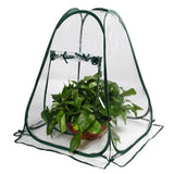 Pop Up Greenhouse Cover Clear Mini Greenhouse Tent for Small Plants