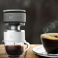 Portable Mini Drip Coffee Maker Automatic Hand Brewing Coffee Maker