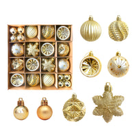 Christmas Ball Ornaments Christmas Tree Decoration Ball Box Gift Glittering Funny Party Decor Style 3