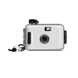 135Film Camera Retro Point-and-Shoot Camera with 12 Sheets 35mm Films Kids Toy White