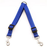 Adjustable Dual Dog Leash No Tangle Coupler Double Pet Puppy Leash Blue