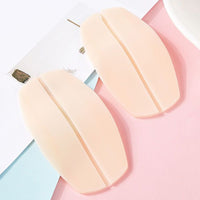 4 Pairs of Silicone Under Bra Strap Pads Cushions Holder Non-slip Soft Shoulder Pads Nude